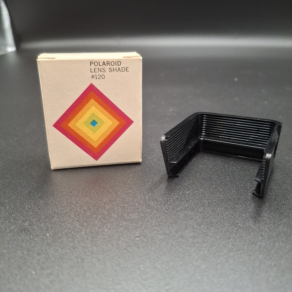 Polaroid Lens Shade #120 for SX-70 Series Land Camaeras with Box